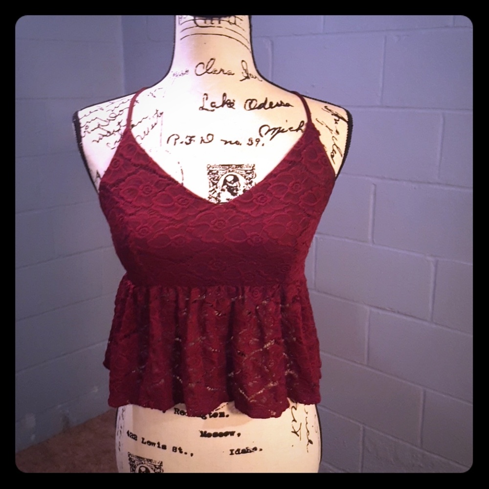 Sexy little lace tank